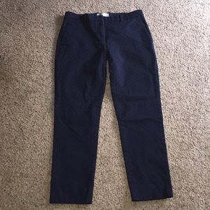 GAP Slim Cropped Blue Pants